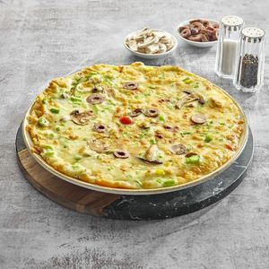 Omelette Pizza Plate