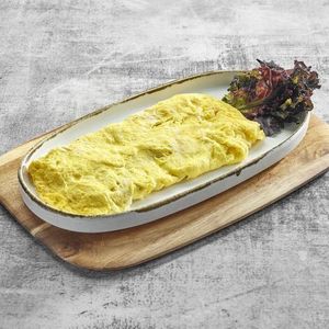Plain Eggs Plate