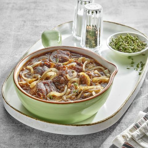 Tajine Onions with Meat