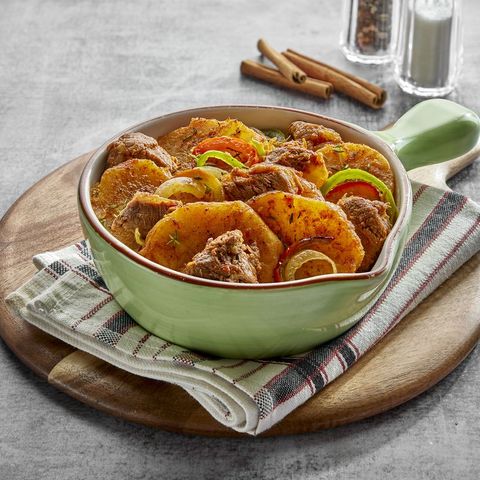 Tajine Potatoes with Meat