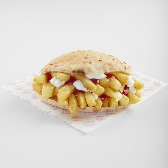 Fries Ketchup & Mayo Sandwich