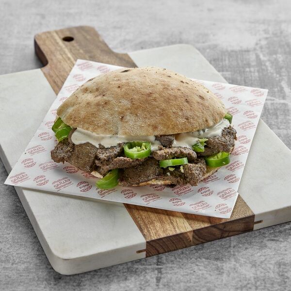Kebda Eskandarani Sandwich (Spicy)
