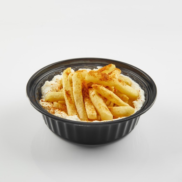 Fries Labneh Plate