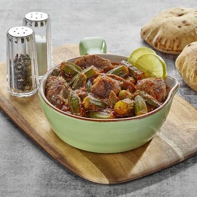 Tagen Okra with meat