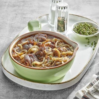 Tajine Onions with Meat