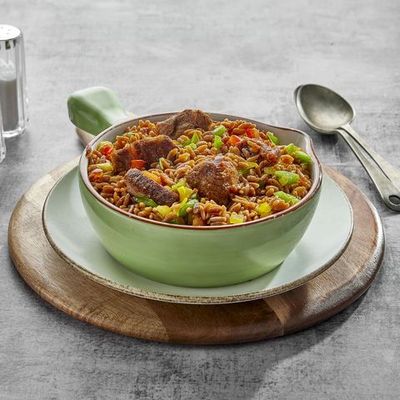 Tajine Orzo with Meat