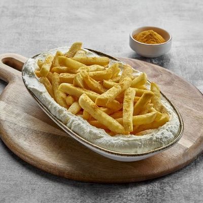Fries Labneh Plate