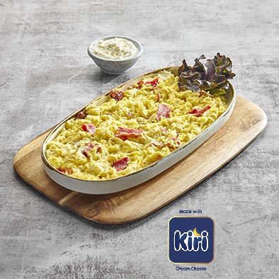 Kiri Pastrami Scrambled Plate