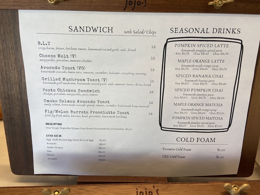 Photo of jojo's coffee