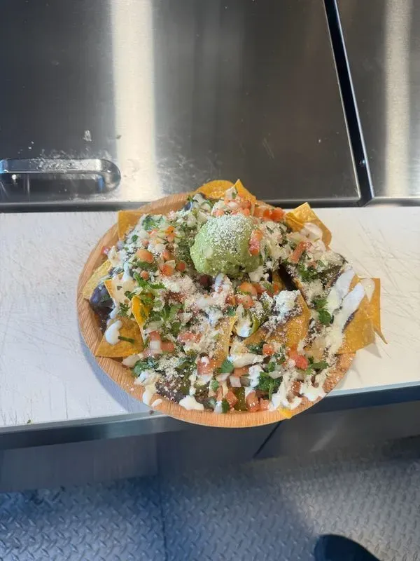 Nachos and tacos