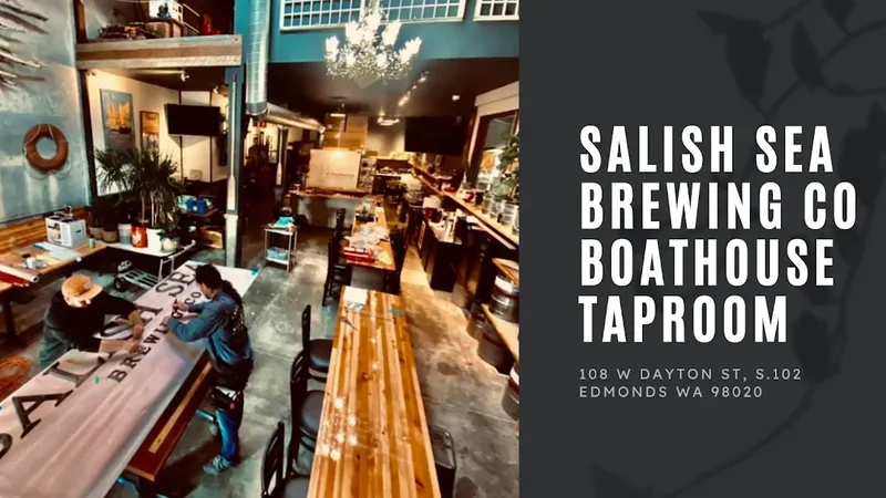 Salish Sea Brewing Co Boathouse Taproom