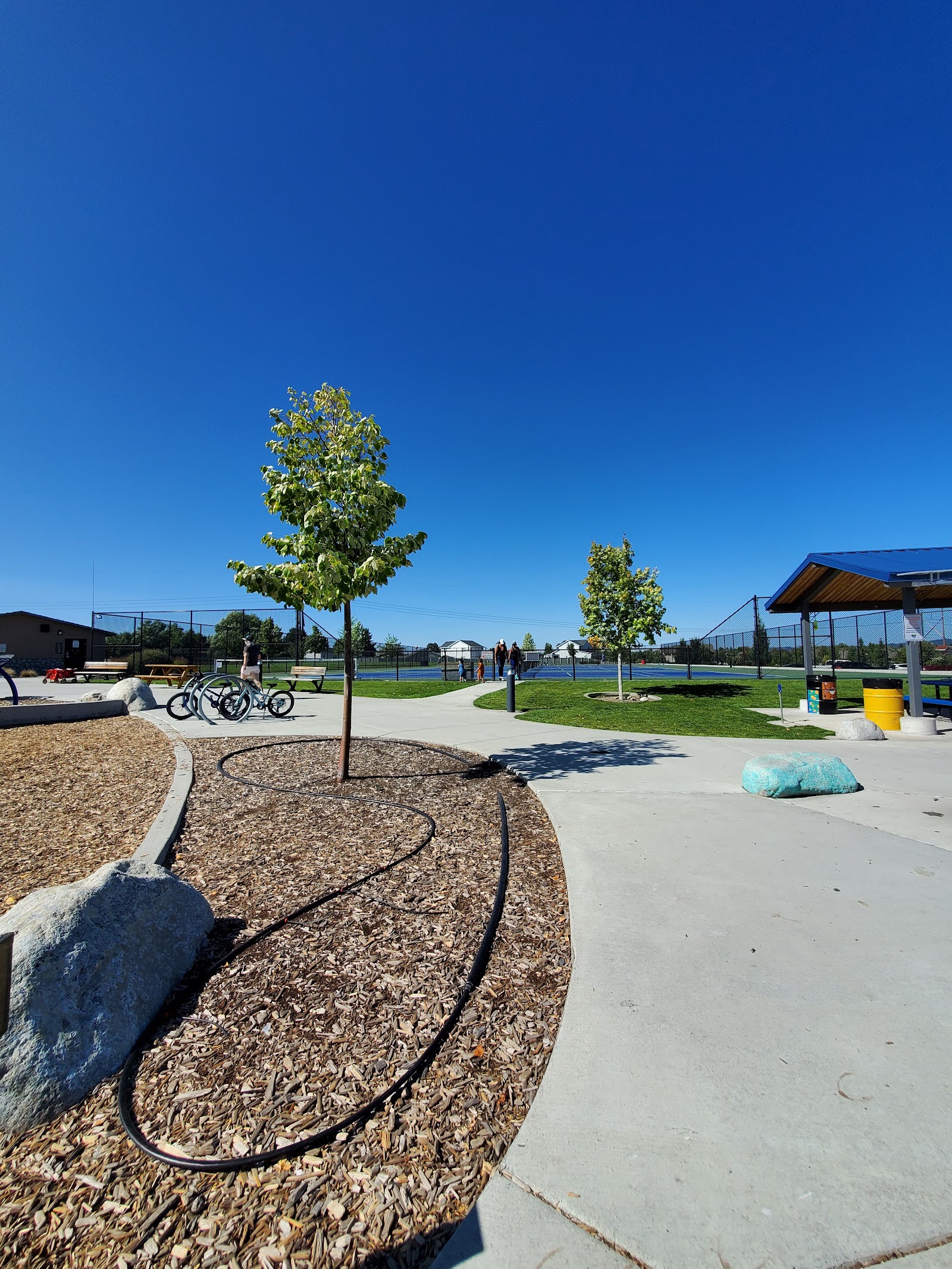 Photo of Orchard Park splash Pad.