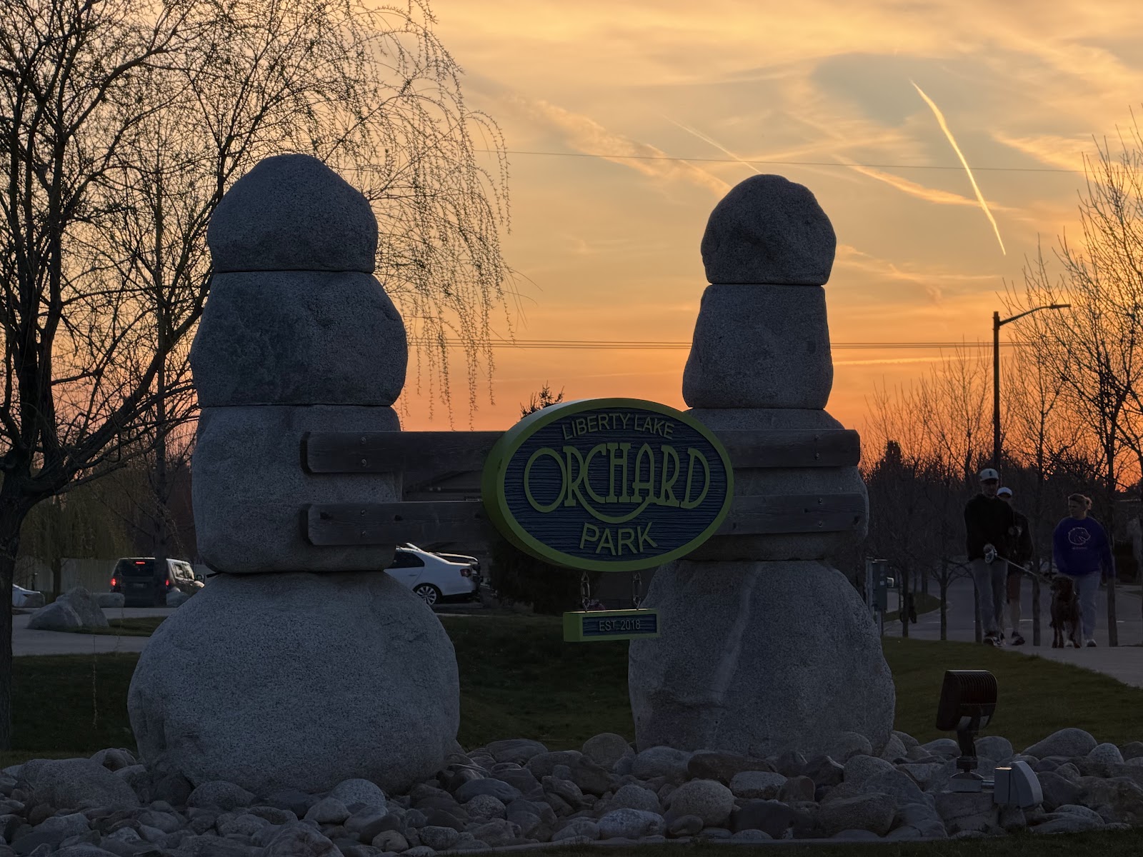 Photo of Orchard Park splash Pad.