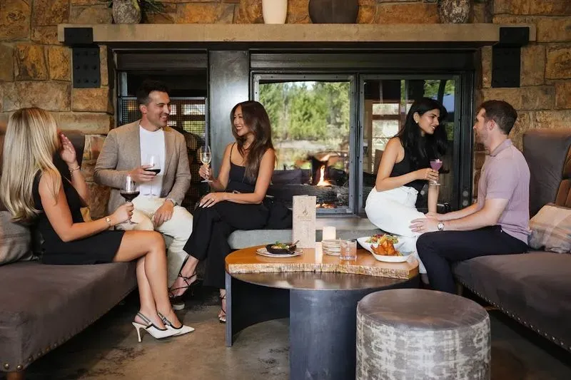 Fireside Lounge at Willows Lodge