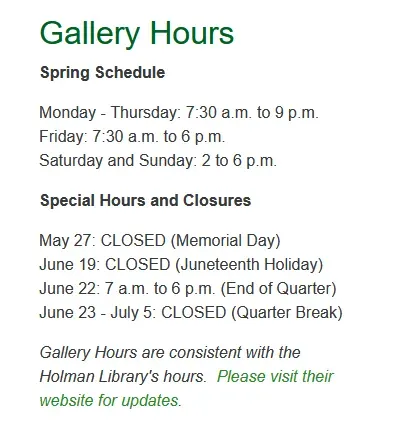 Helen S Smith Gallery