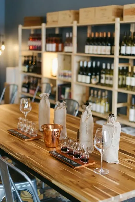 Hidden Harbor Wine Library