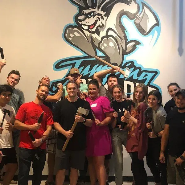 Jumping Jackalope Axe Throwing Club