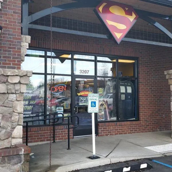 The Comic Book Shop, Division Location