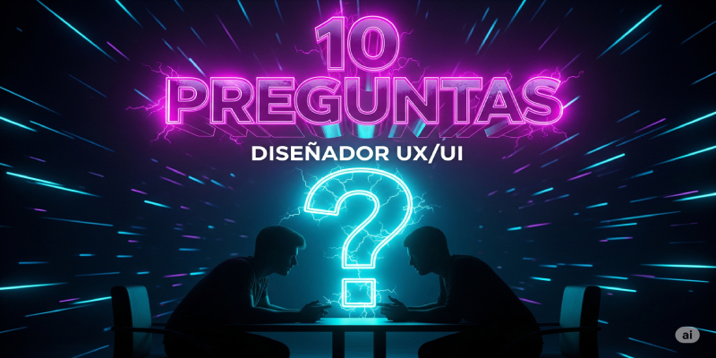 Imagen para el post "Las 10 Preguntas que Debes Hacer a tu Próximo Diseñador UX/UI"