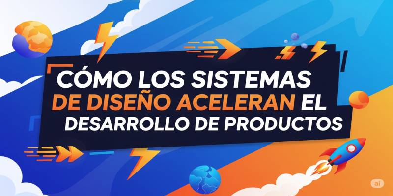 Imagen para el post "Cómo los Design Systems aceleran el desarrollo de productos"