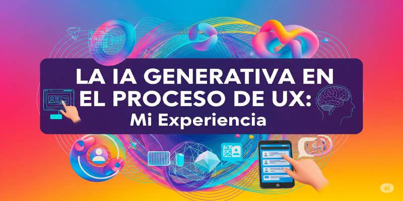 Imagen para el post "La IA Generativa en el Proceso de UX: Mi Experiencia"