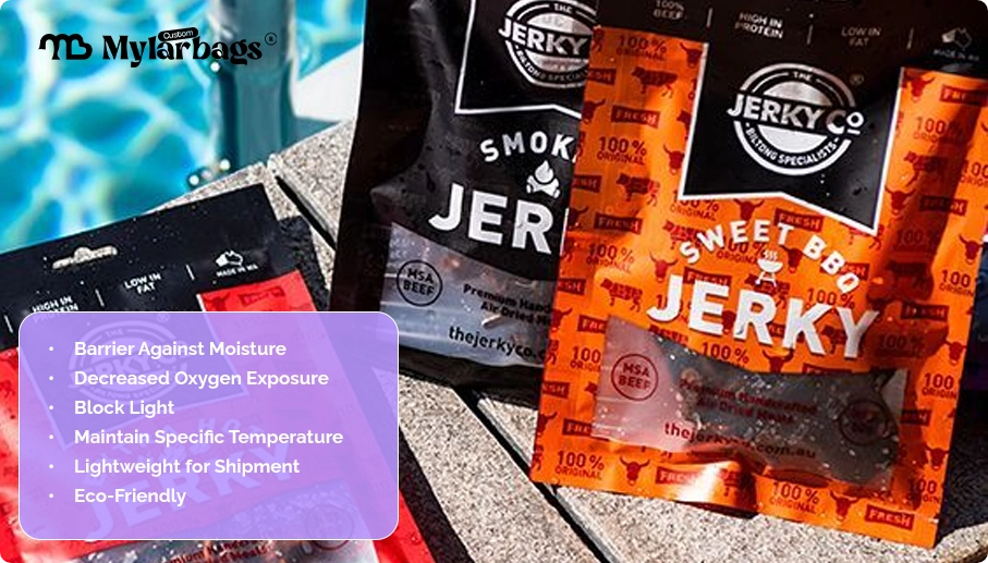 Mylar Bags Protect Dried Meat from Its Harmful Packaging Threats