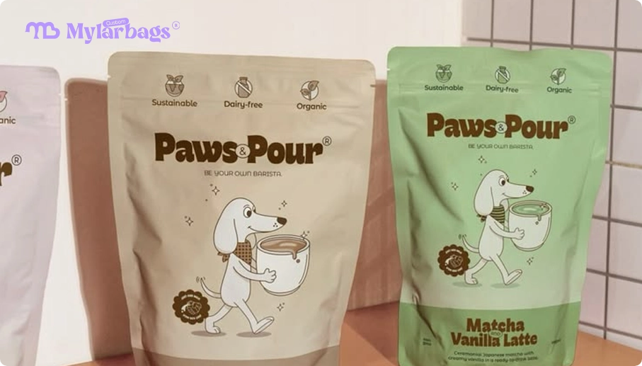 Custom Mylar Bags for Pet Treats Custom Mylar Bags for Pet Treats