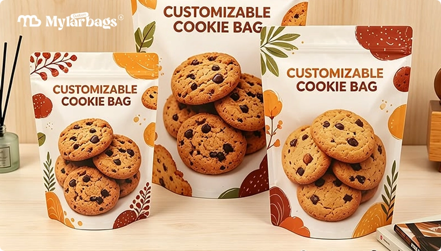 Cookies Mylar Bags Work Well for Small Cookie Brands