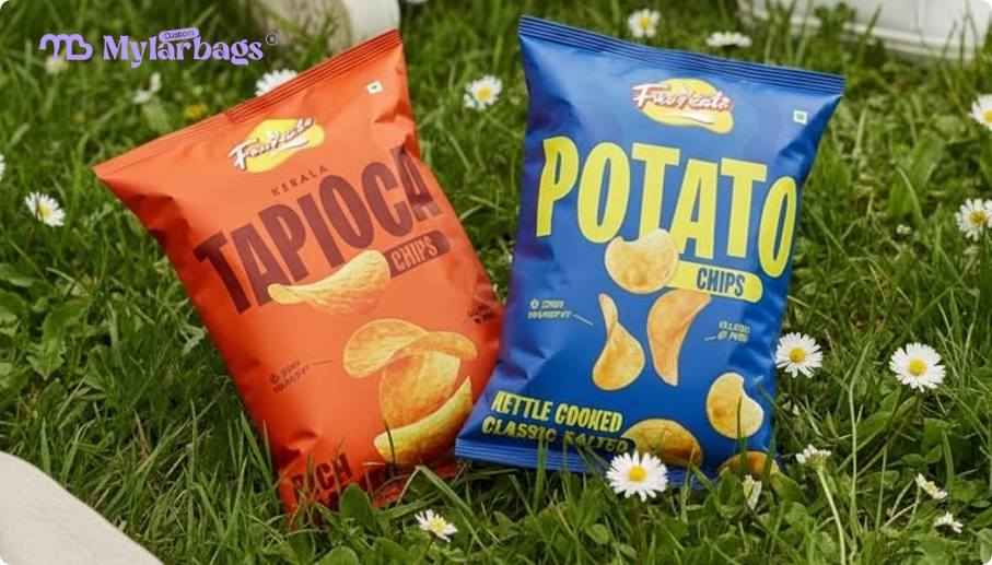 Pillow Pouches with Freeze Dried Foods