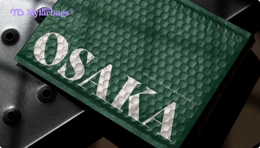 Bubble Mailers Bags with Branding and Unboxing