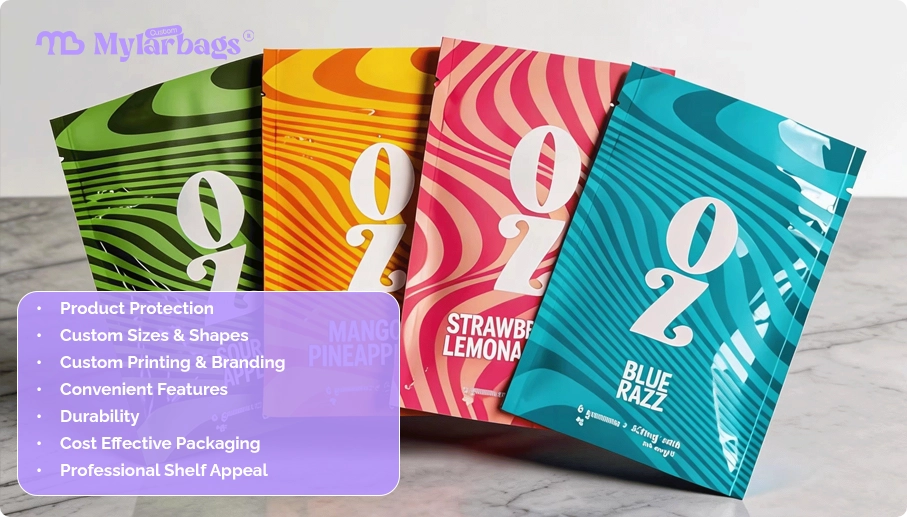 Customize Your Flat Pouch With CustomMylarBags