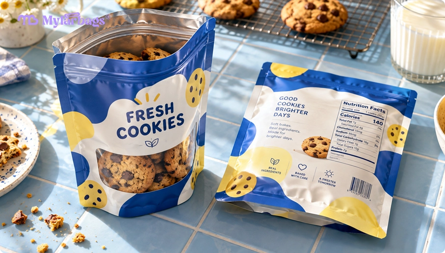 Custom Cookie Mylar Bags