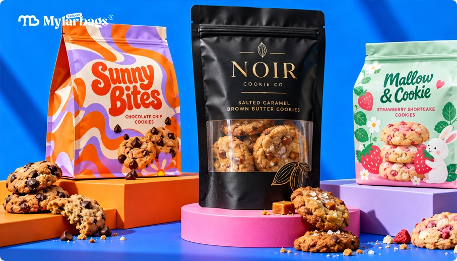 Drive Sales With Unique Cookie Pouch Packaging Styles