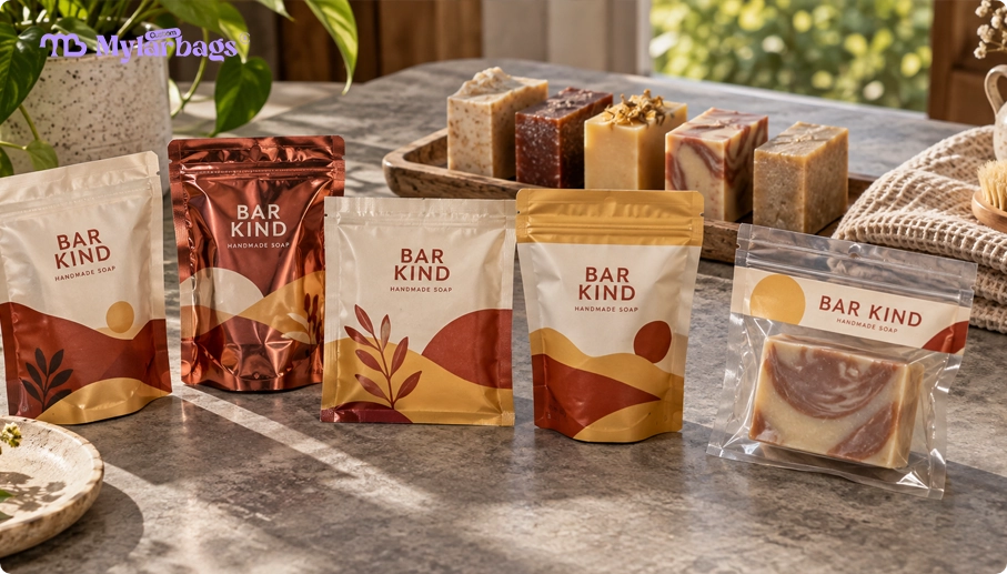 5 Practical Types of Mylar Bags Best for Handmade Soap Bars
