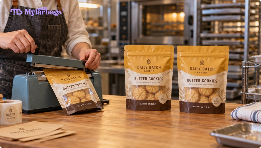 Why Bakeries Like Cookie Mylar Bags