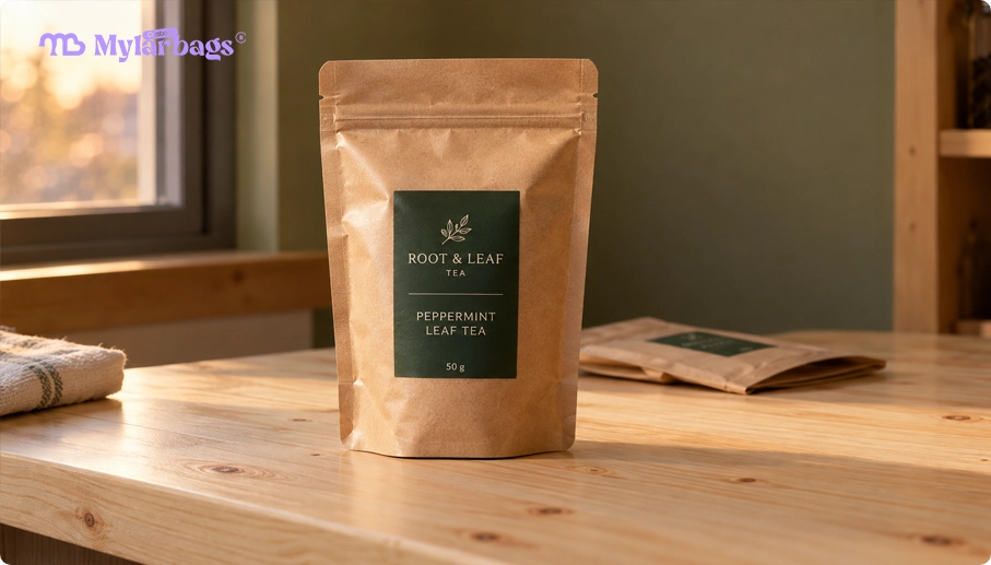 Kraft Tea Pouches
