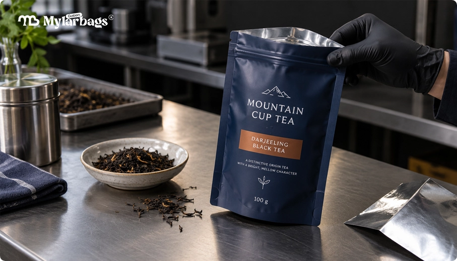 Foil-Lined Tea Pouches
