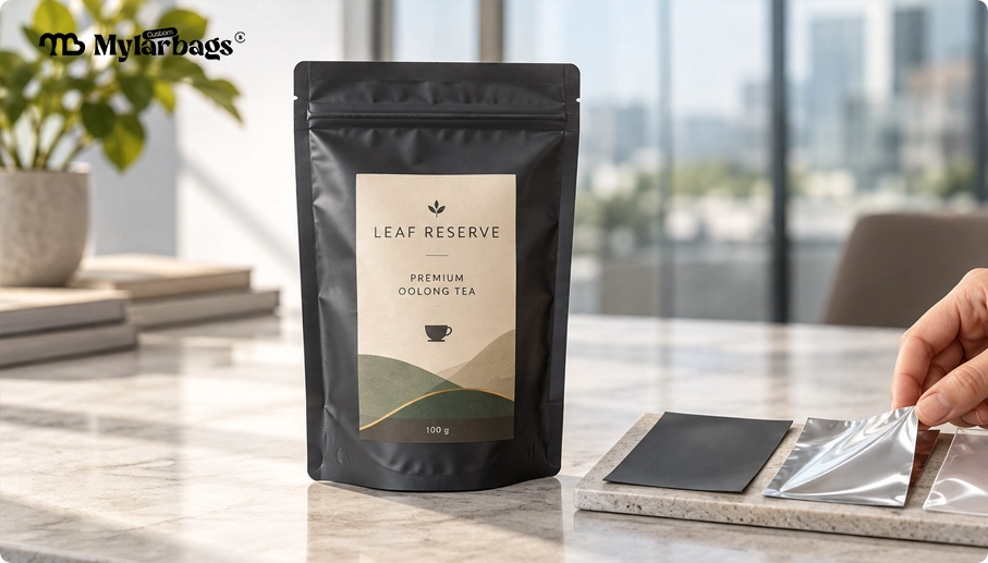 Select Materials of Mylar Bags That Protect Tea Freshness