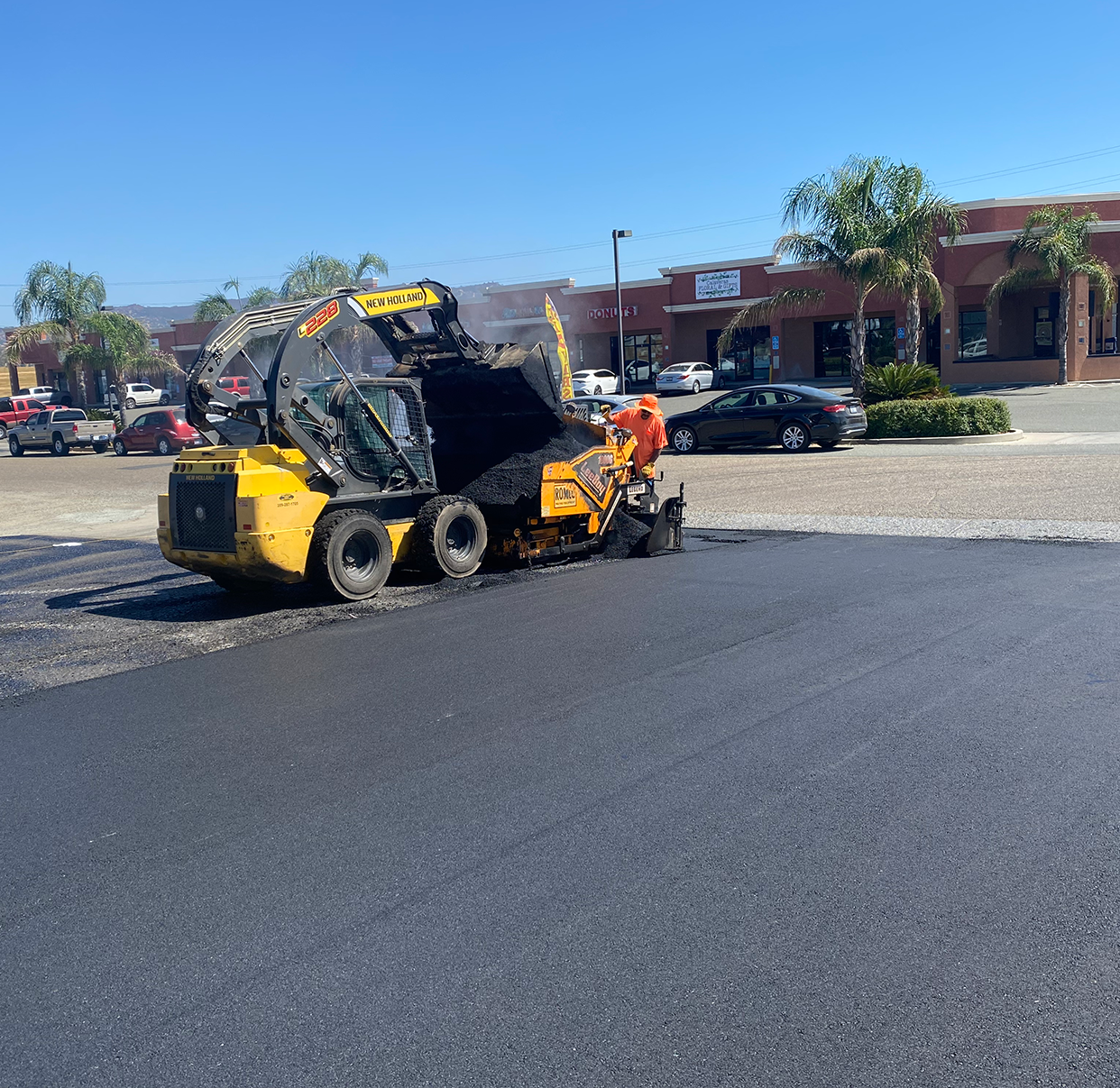 Asphalt Resurfacing Project with M. Carroll