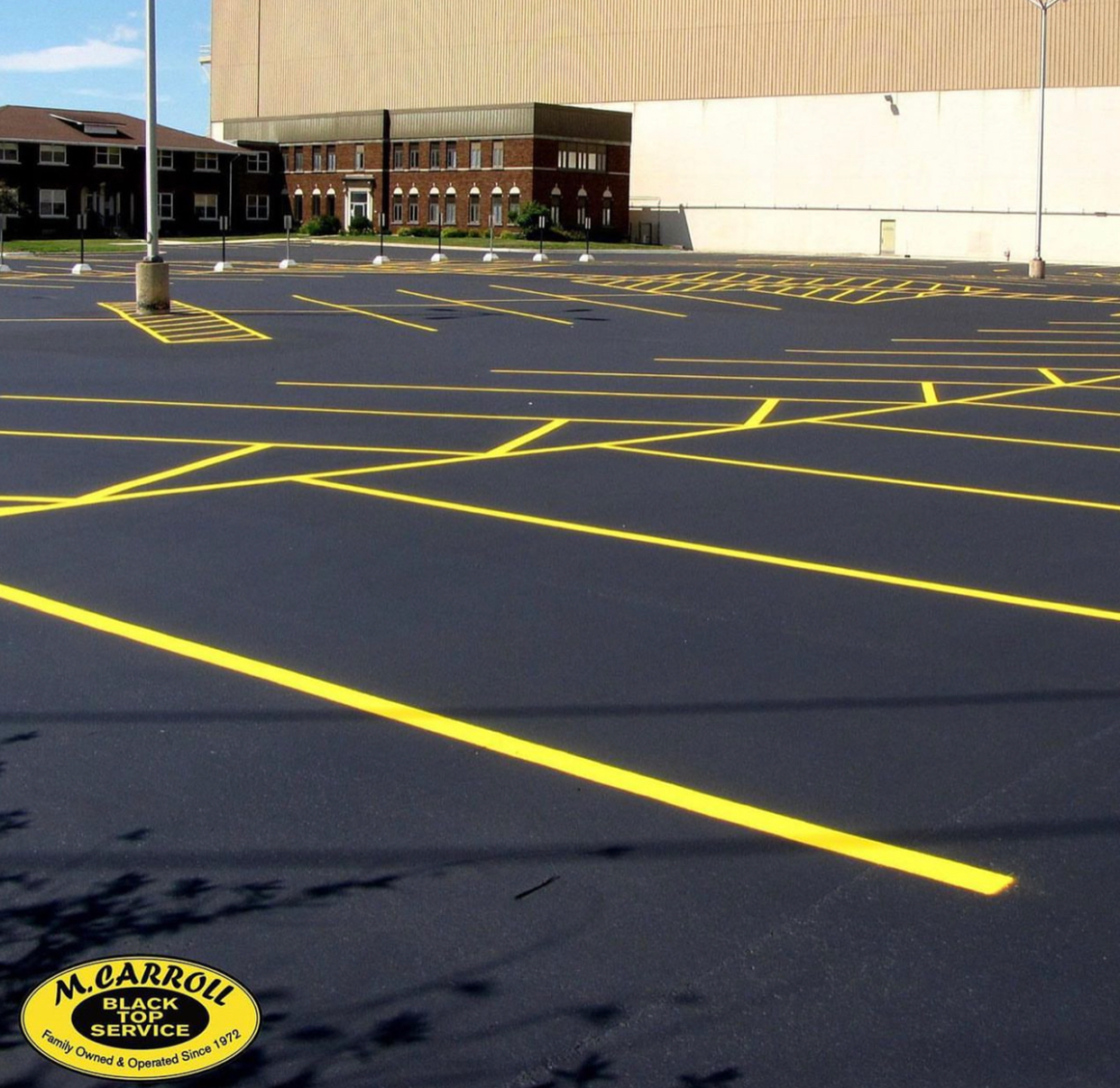 Commercial Parking Lot Striping