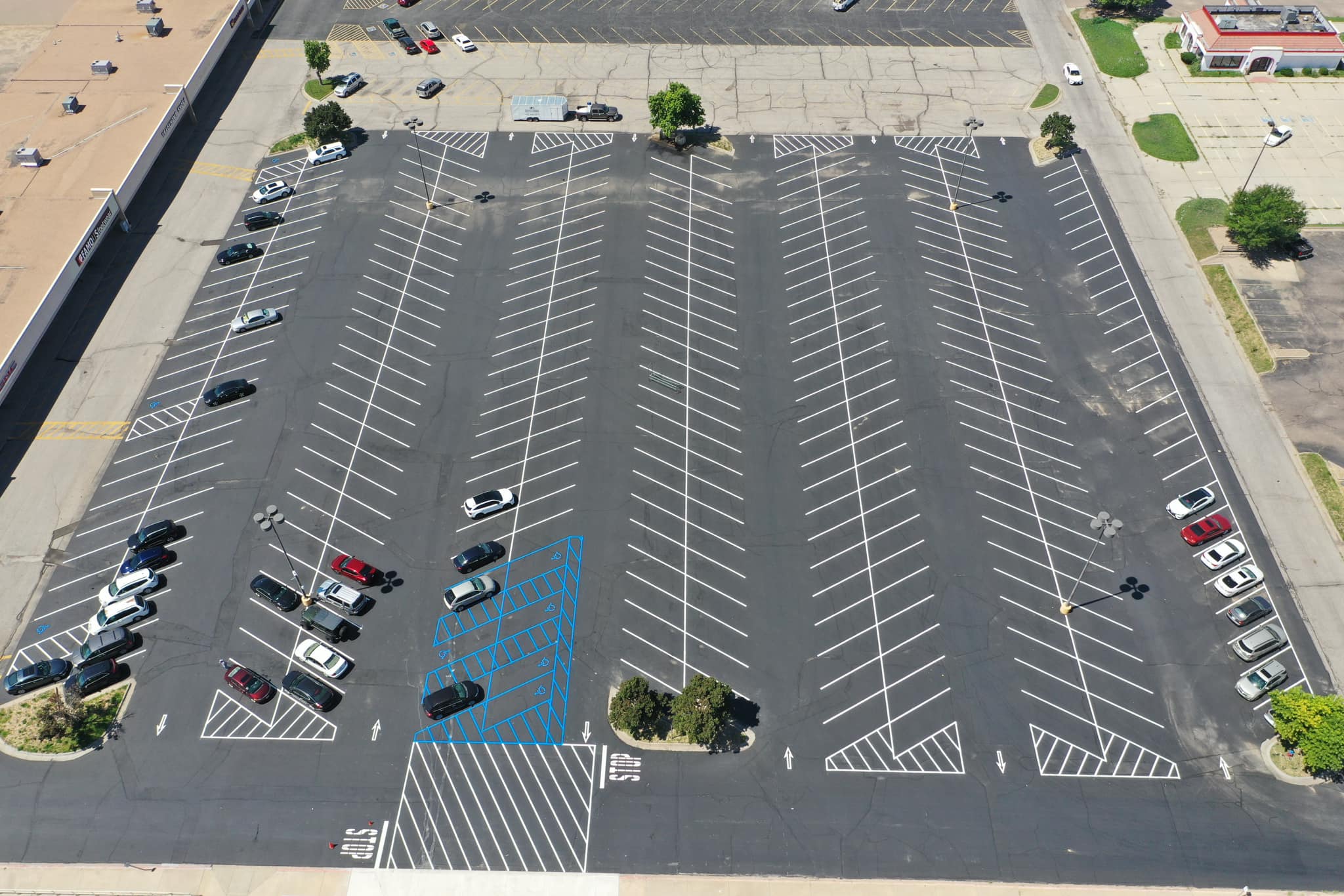 ADA Compliant Parking Lot