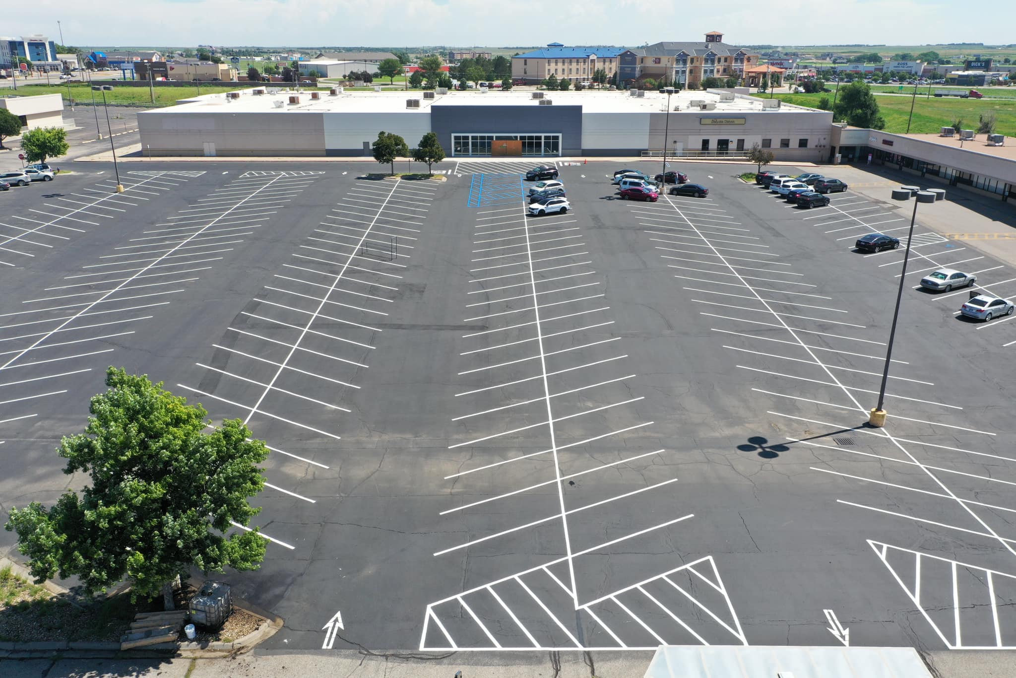 Sweeney's Commercial Parking Lot