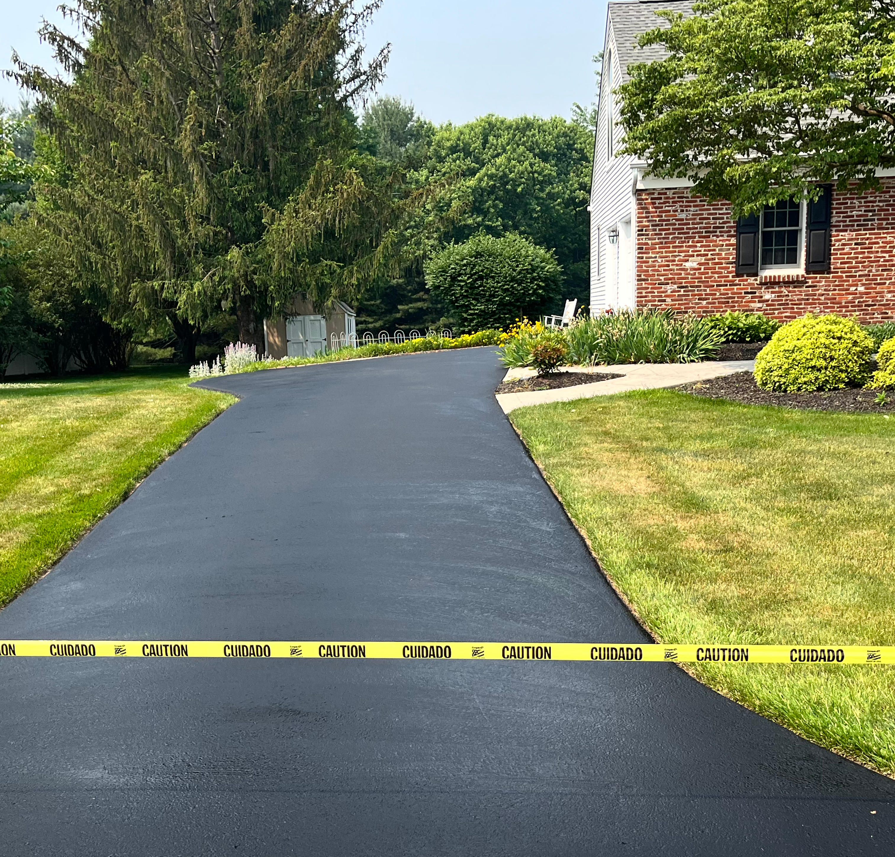 Asphalt Parking Lot and Driveway