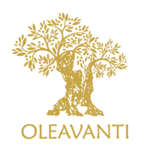 Oleavanti logo with gold tree