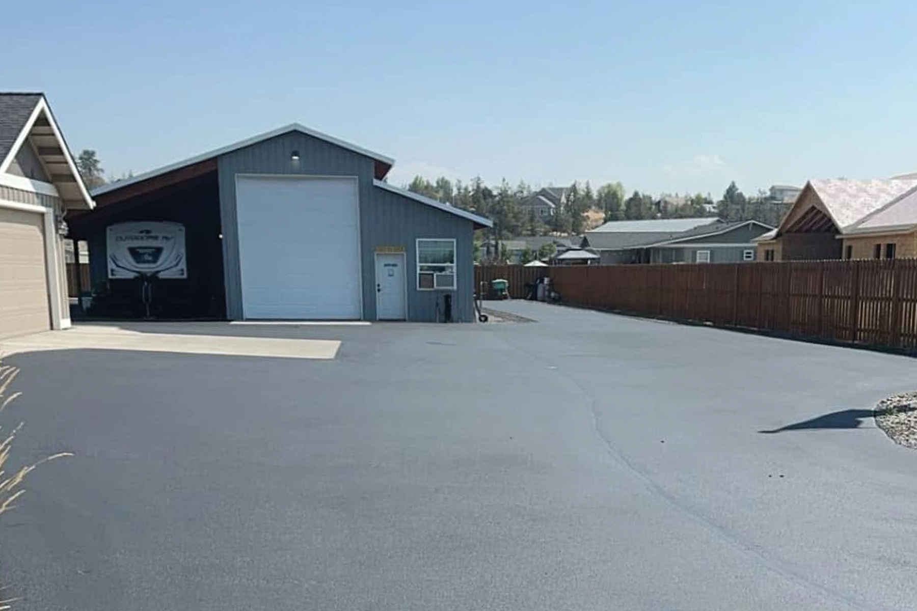 Asphalt Lot Large Five Star Paving