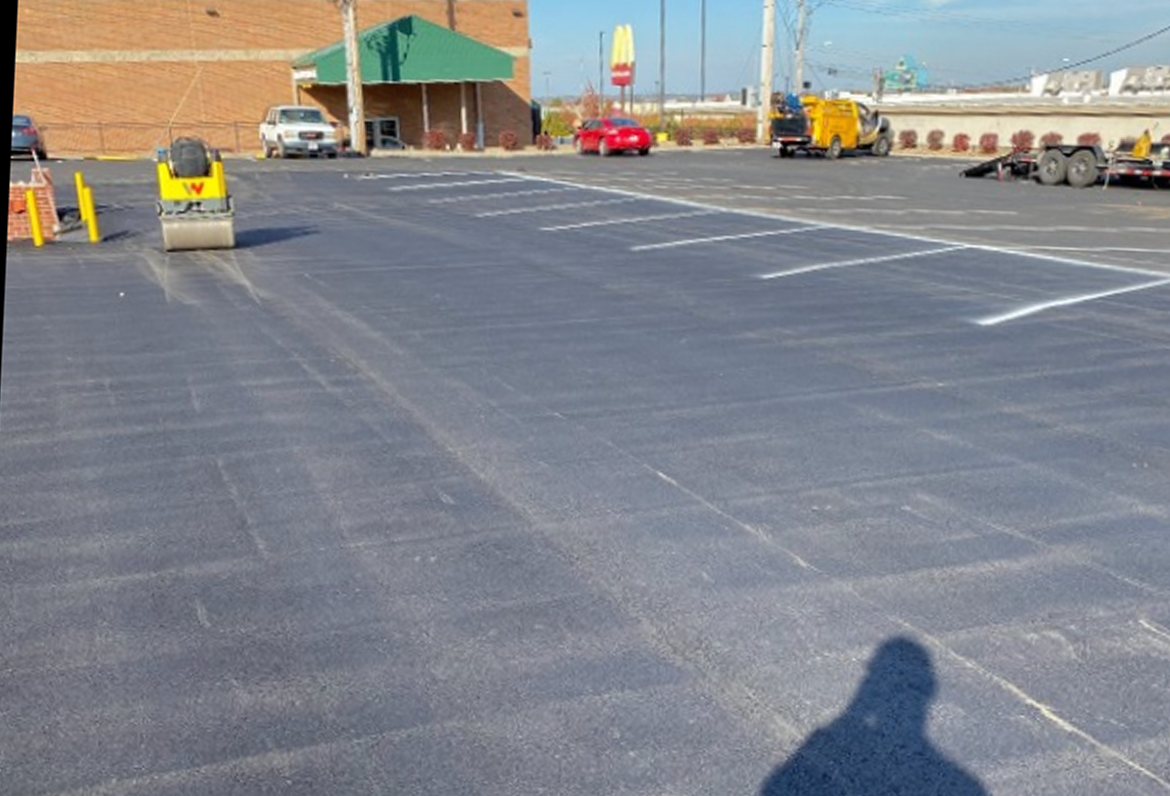 Commercial Asphalt Rolling