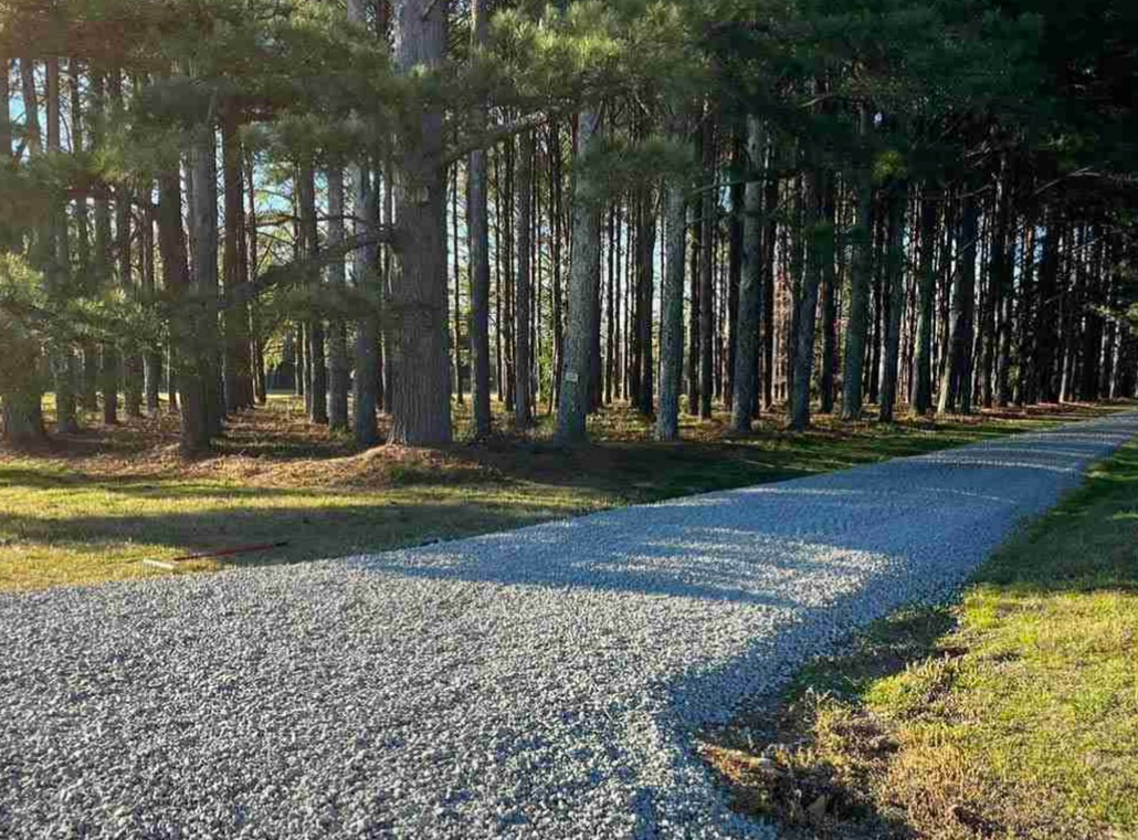 Gravel and Grading Completed Project 