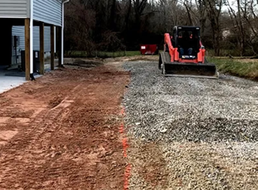 Gravel and Grading Process