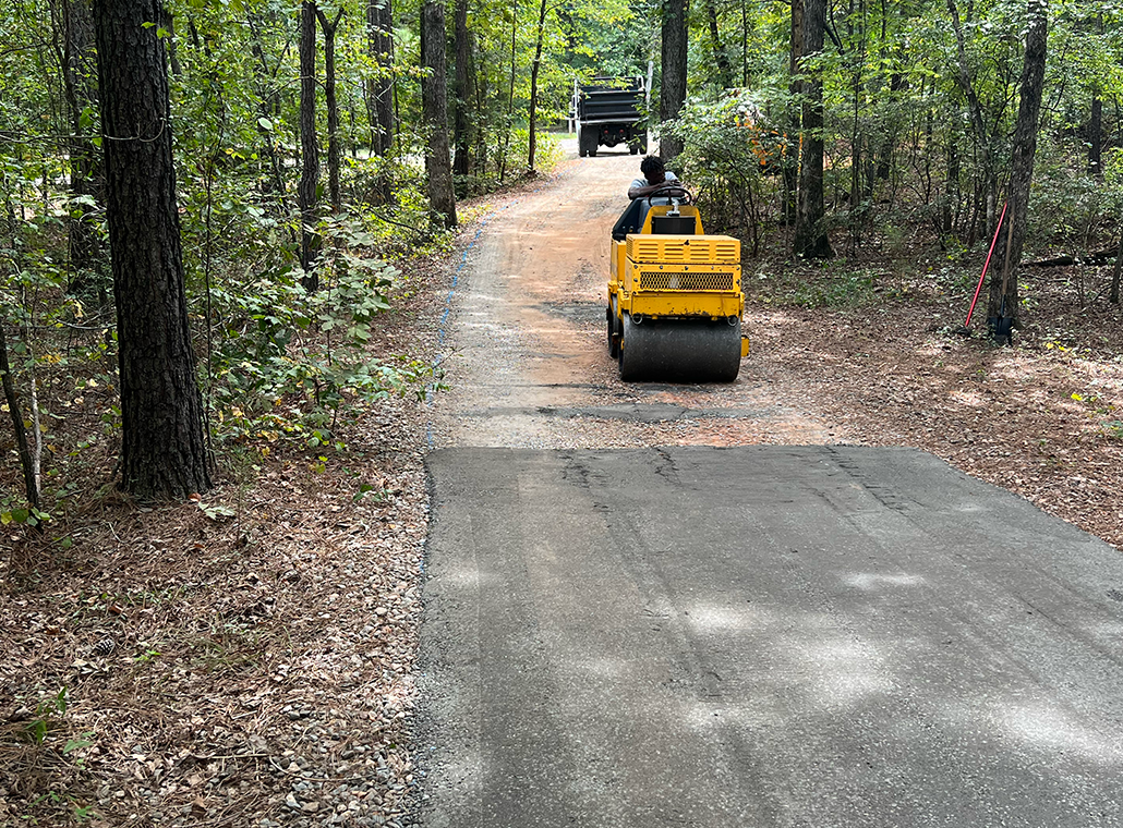 Rolling Asphalt Milling