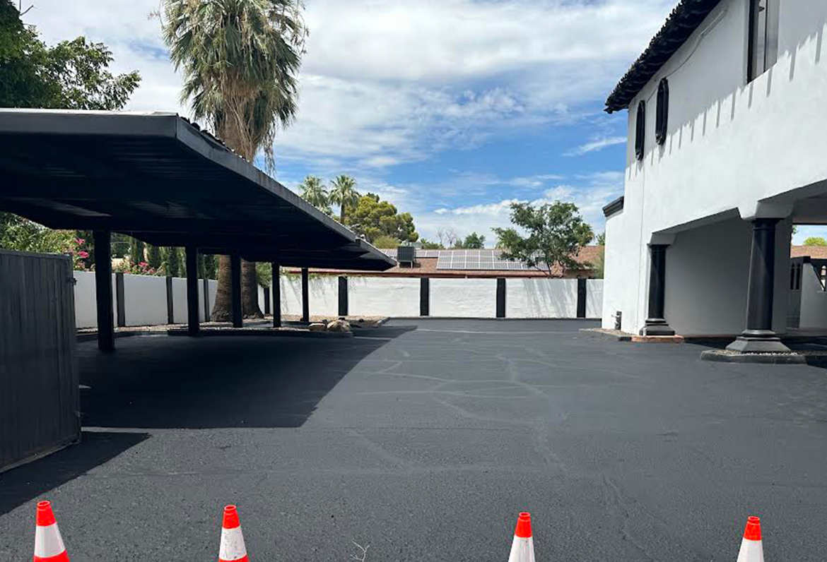 Commercial Asphalt Sealcoating